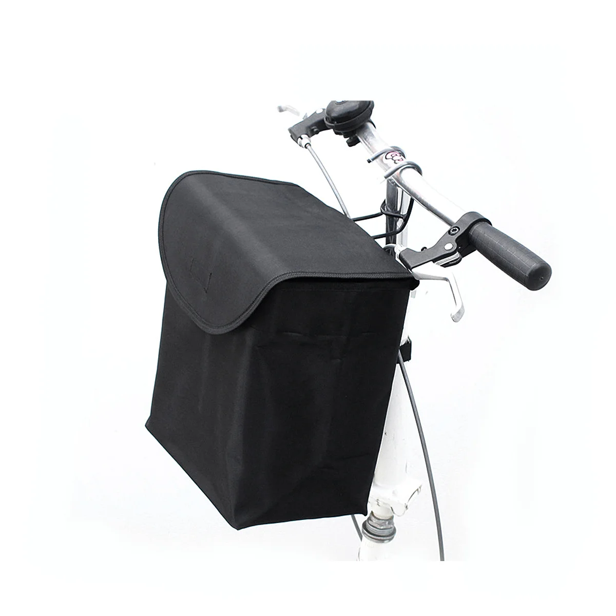 

Mountain Bike Basket Front Storage Carrier Foldable Hanging Bag for Cycling Large