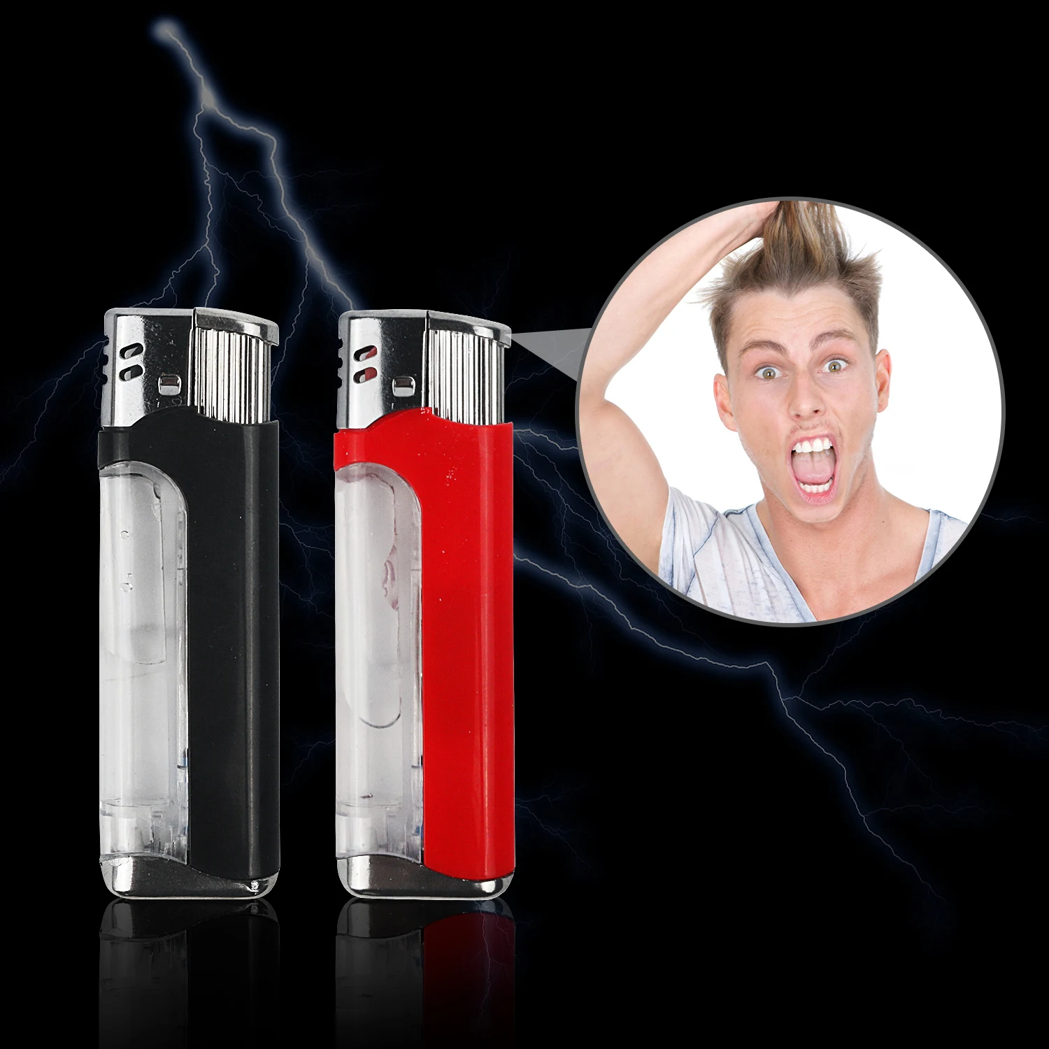 Windproof electric lighters for pranks and adult prank toys, providing unexpected surprises