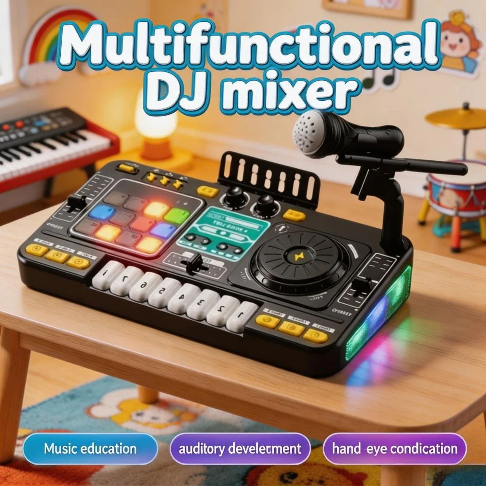 jouet-de-simulation-de-mixeur-dj-piano-electronique-multifonctionnel-jouet-musical-educatif-cadeau-d'anniversaire