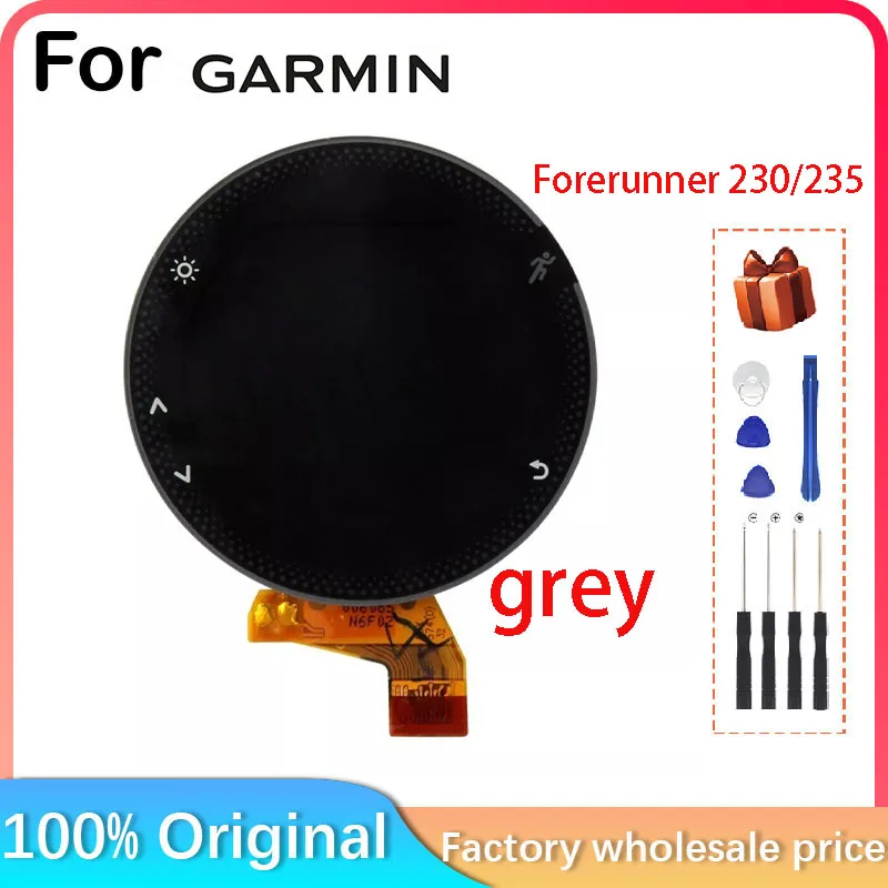 For Garmin Forerunner 230/ 235 GPS Watch LCD Screen Parts Replacement Repair Use