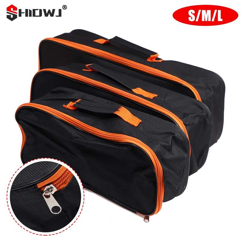 Maintenance Tool Bag Case Oxford Canvas Waterproof Storage Holder Car Storage Bag Durable Storage Carry Bag Car Trunk Organizer