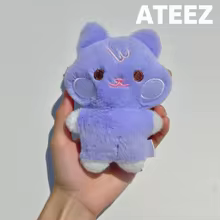 Juego de llaveros de felpa Kpop Ateez Aniteez, muñecos bonitos Seonghwa Yeosang San Mingi Wooyoung, llavero para bolso, regalo para seguidores de Kpop Merch - AliExpress