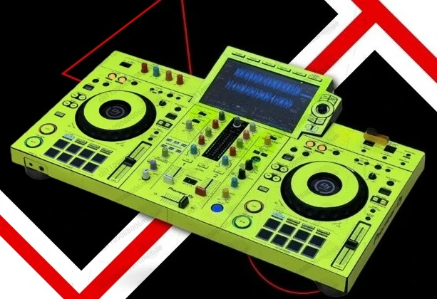 

all-in-one DJ controller, disc printer, fully enclosed protective sticker for skin protection