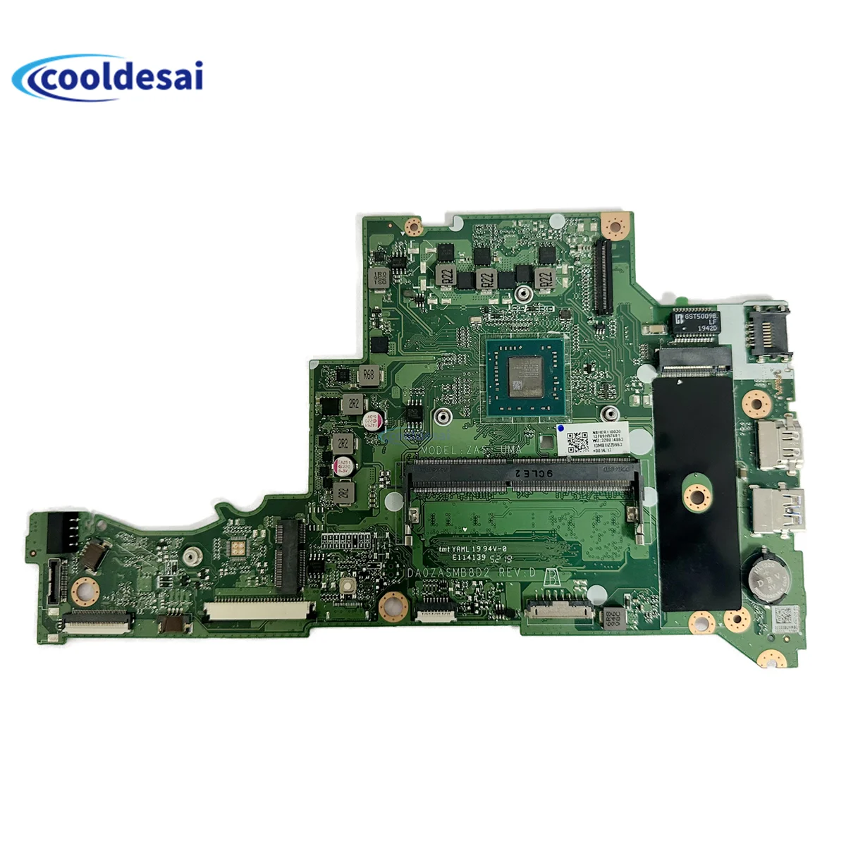 

DA0ZASMB8D2 / DA0ZASMB8D0 MainBoard For Acer Aspire A314-21 A315-21 Laptop Motherboard With CPU E2 A4 A6 A9 RAM 4GB TEST OK