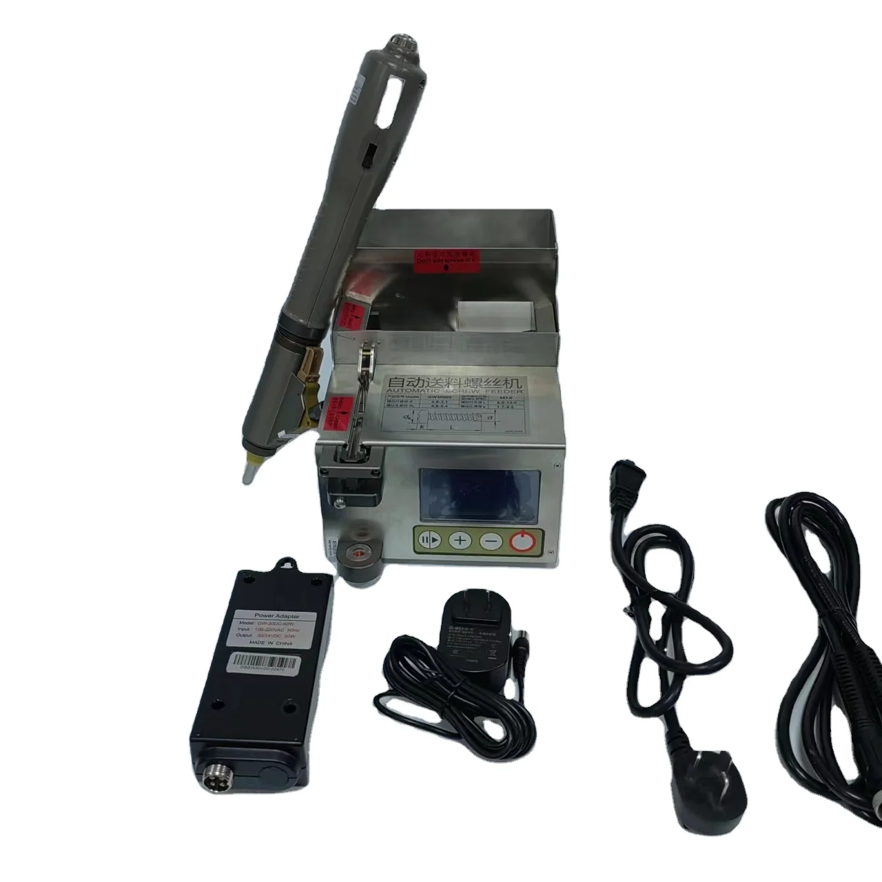 

Adjustable Torque Electric Screwdriver and Automatic Screw Feeder Machine Set for Electronic Hardware and Plastic Toy Assembly