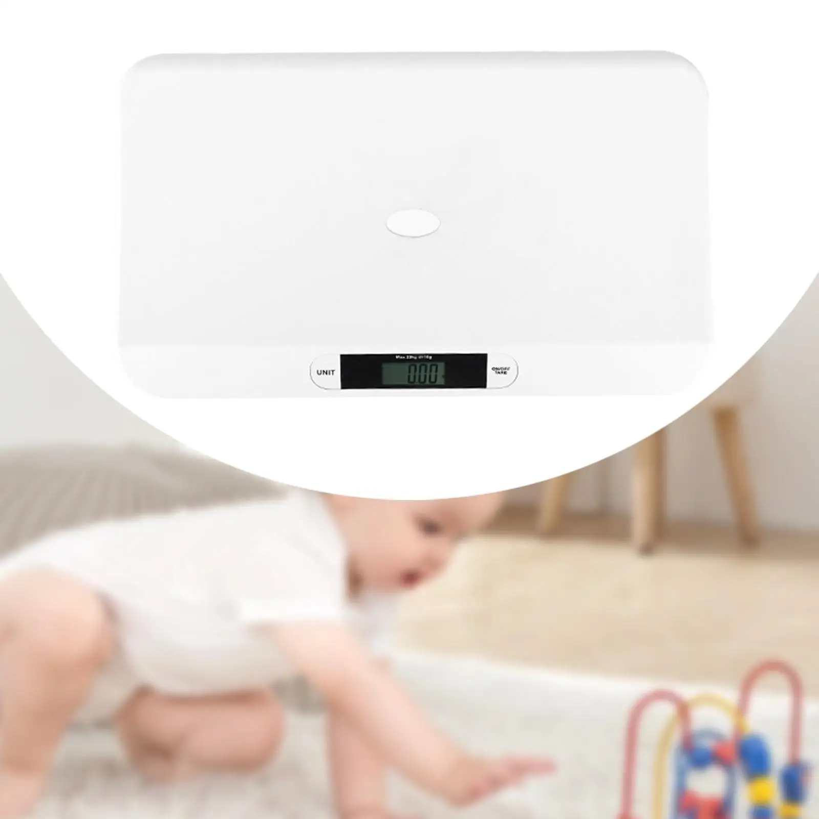 

Baby Weight Scale Small Animals Scale Digital .1lb Digital Pet Scale Newborns Scale for Kitchen Confinement Center Home