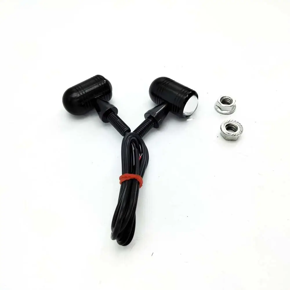 Мотоцикл 12 В с ЧПУ 8 мм Янтарный мини светодиодный классический указатель поворота новый