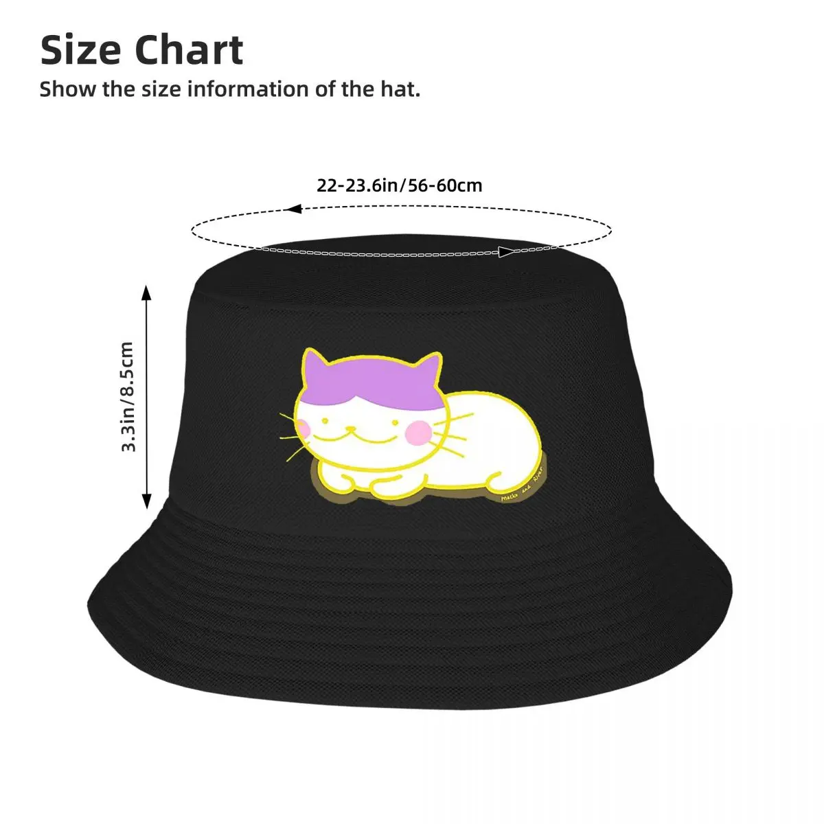 I Got A Cat At Home, And Everybody Knows That Bucket Hats Panama For Kids Bob Hats Fisherman Hats Beach Fishing Unisex Caps