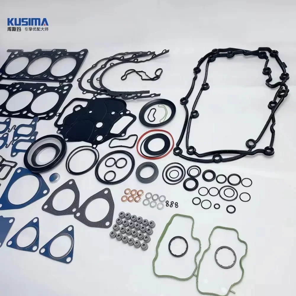 Auto Spare Parts Head Gasket Rebuilding Kit Repair Cylinder Set for Audi A4 A5 Q7 VW Touareg VR6 3.0T Diesel Engine CAS