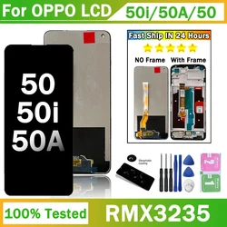 OEM For Oppo Realme Narzo 50 50i 50A LCD Display Touch Screen Digitizer Assembly RMX3286 RMX3235 RMX3430 Display With Frame