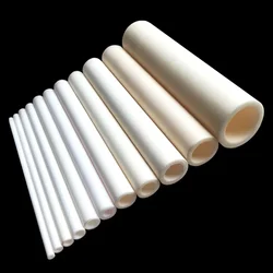 1pcs 0.4mm to 3mm Alumina ceramic tube Hollow insulating rod capillary pipe Thermocouple protection tube 150mm length customize