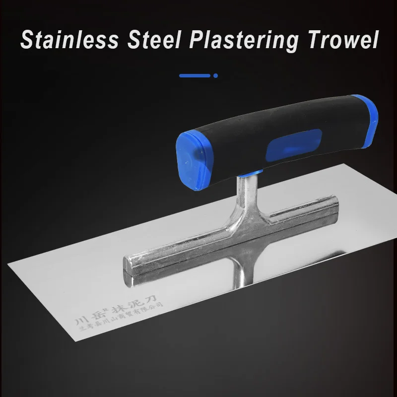 Multi Sizes Stainless Steel Plastering Trowel 22/25/28/30cm Finishing Trowel Construction Drywall Cement Wall Repair Hand Tool
