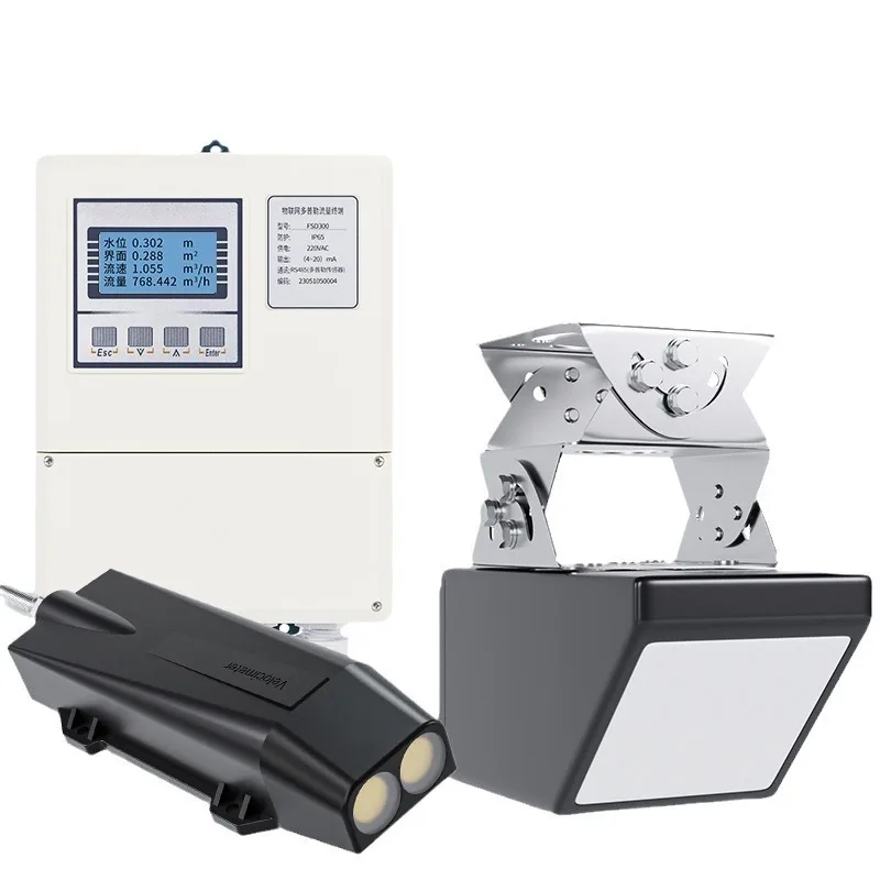 

Doppler flowmeter radar Doppler flow meter channel lake deep well meter