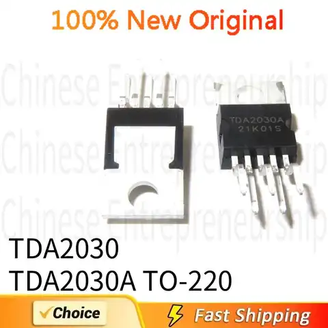 10 PCS TO-220 TDA2030 TDA2030A TO-220 Audio amplifier circuit IC chip 100%Quality Original/Quick delivery