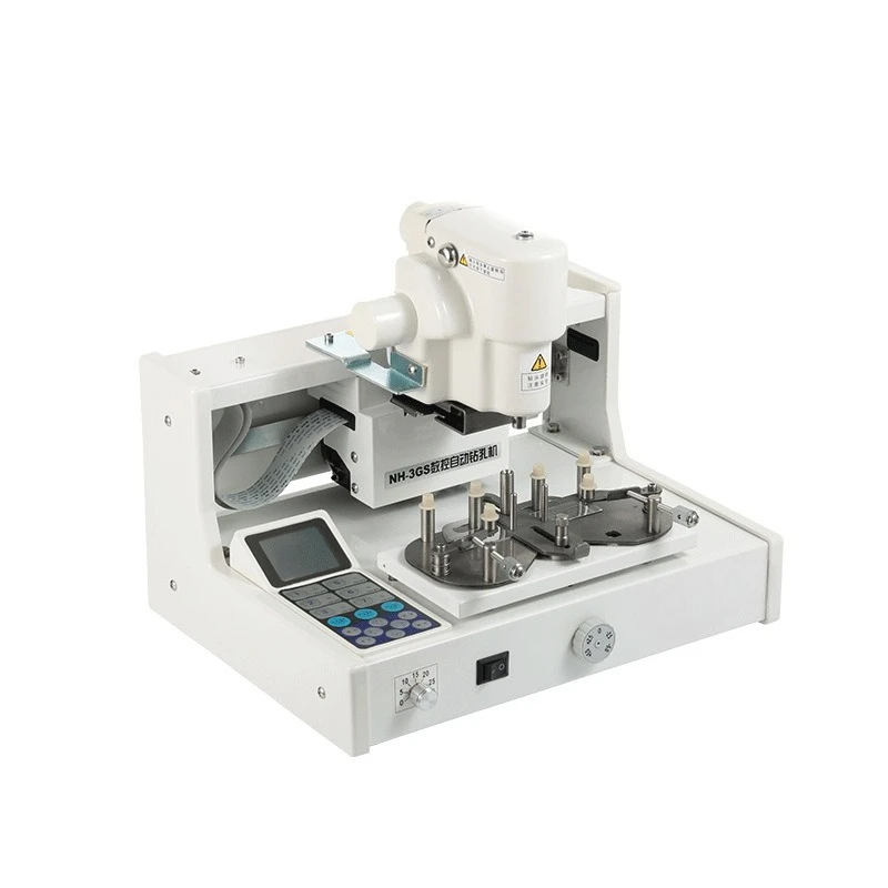 

Rimless glasses processing equipment, digital automatic drilling machine