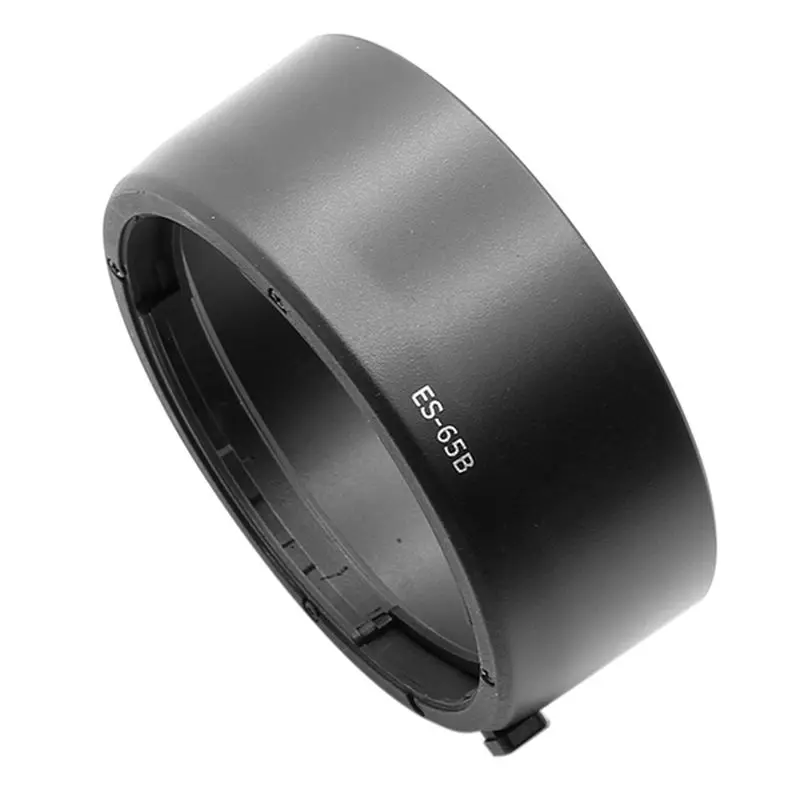 2X ES-65B Camera Lens Hood Anti-Reflective Hood Lens For Canon RF 50Mm F1.8 STM Reversible Lens Hood
