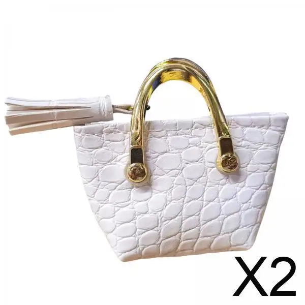 

Сумка-тоут из искусственной кожи для фигурок, масштаб 1:6, мини-сумочка для кукол BJD, аксессуары и декор для сцен