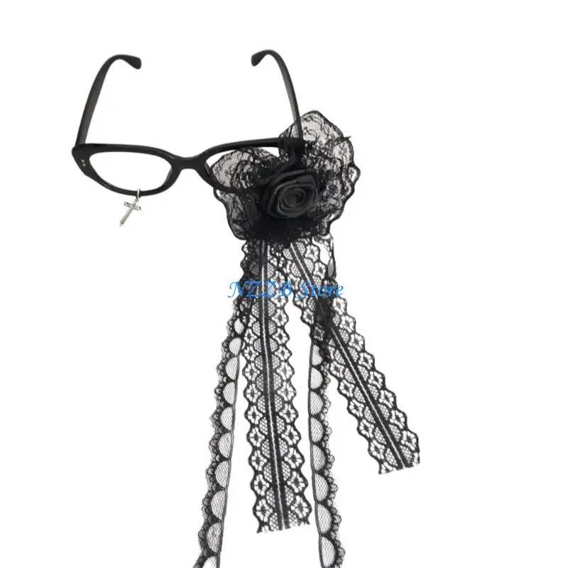 T21F أنيمي Cosplay Costume Costume يعبر نظارات نظارات نظارة مضحكة #2