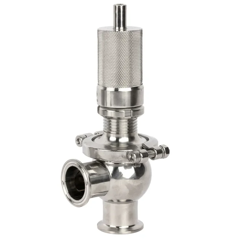 VAS01 Clamp Sanitary Safety Valve SS304 Wetted Parts High Quality Pneumatic OEM/ODM 1