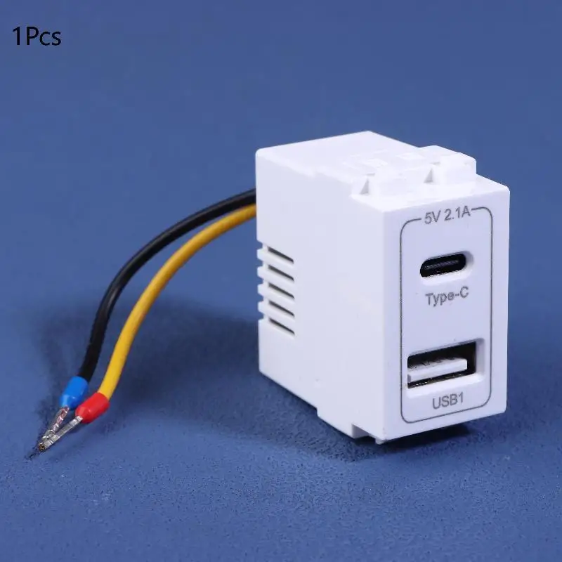 1Pcs 128-Type USB Power Module 220V To 5V Transformer With 2.1A USB Adapter