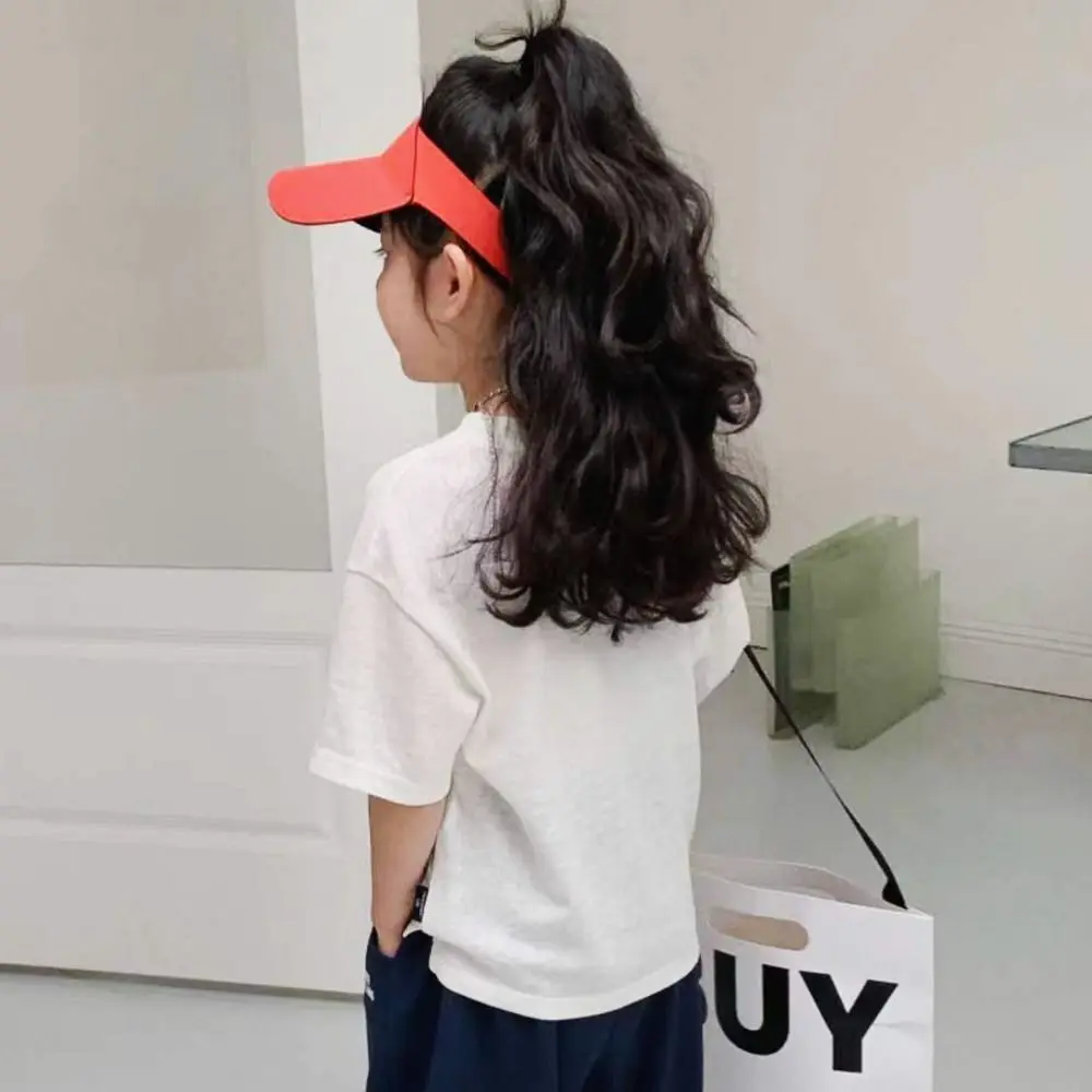 Breathable Kids Sun Cap Visor for Boys Girls Cute Infant Fisherman Hat Summer Toddler Panama Hat Beach Caps