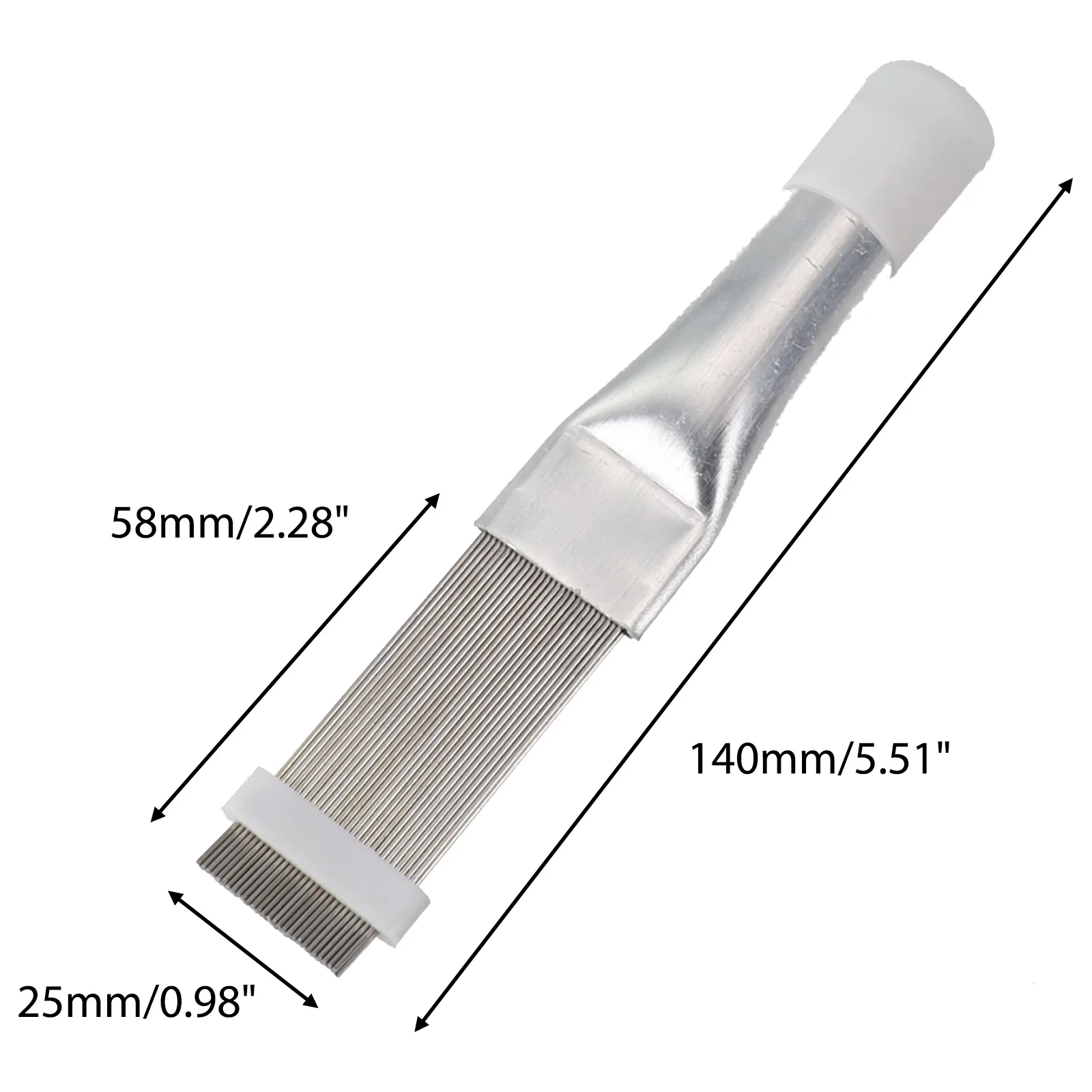 Stainless Steel Air Conditioner Fin Cleaning Tool Portable Condenser Radiator Fin Comb For Auto Cooling System Clean Repair Tool