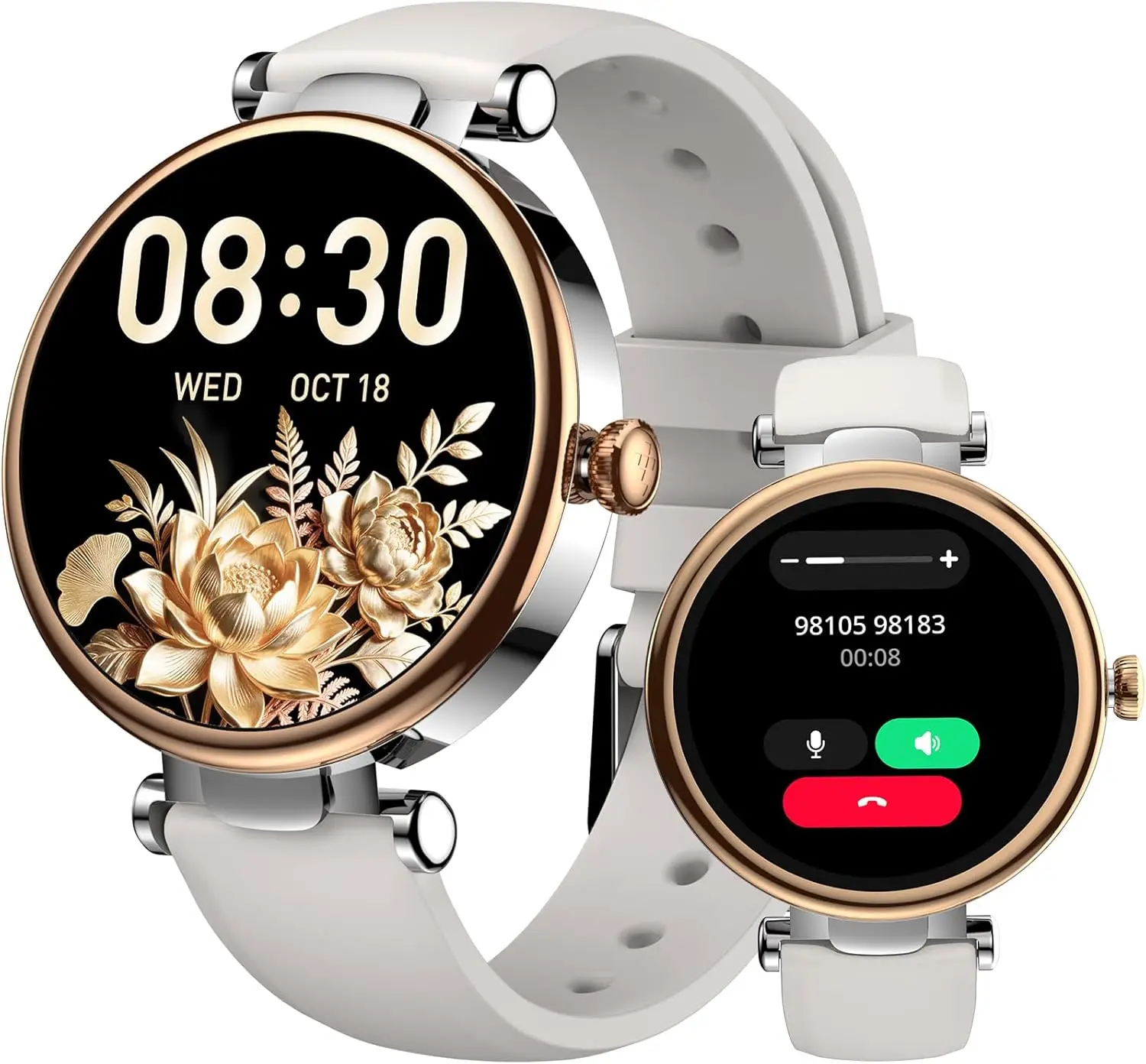 

Smart Watch for Women Men, Fitness Tracker with Bluetooth Calling, Waterproof, Sleep & Stress Tracking, Sports Modes