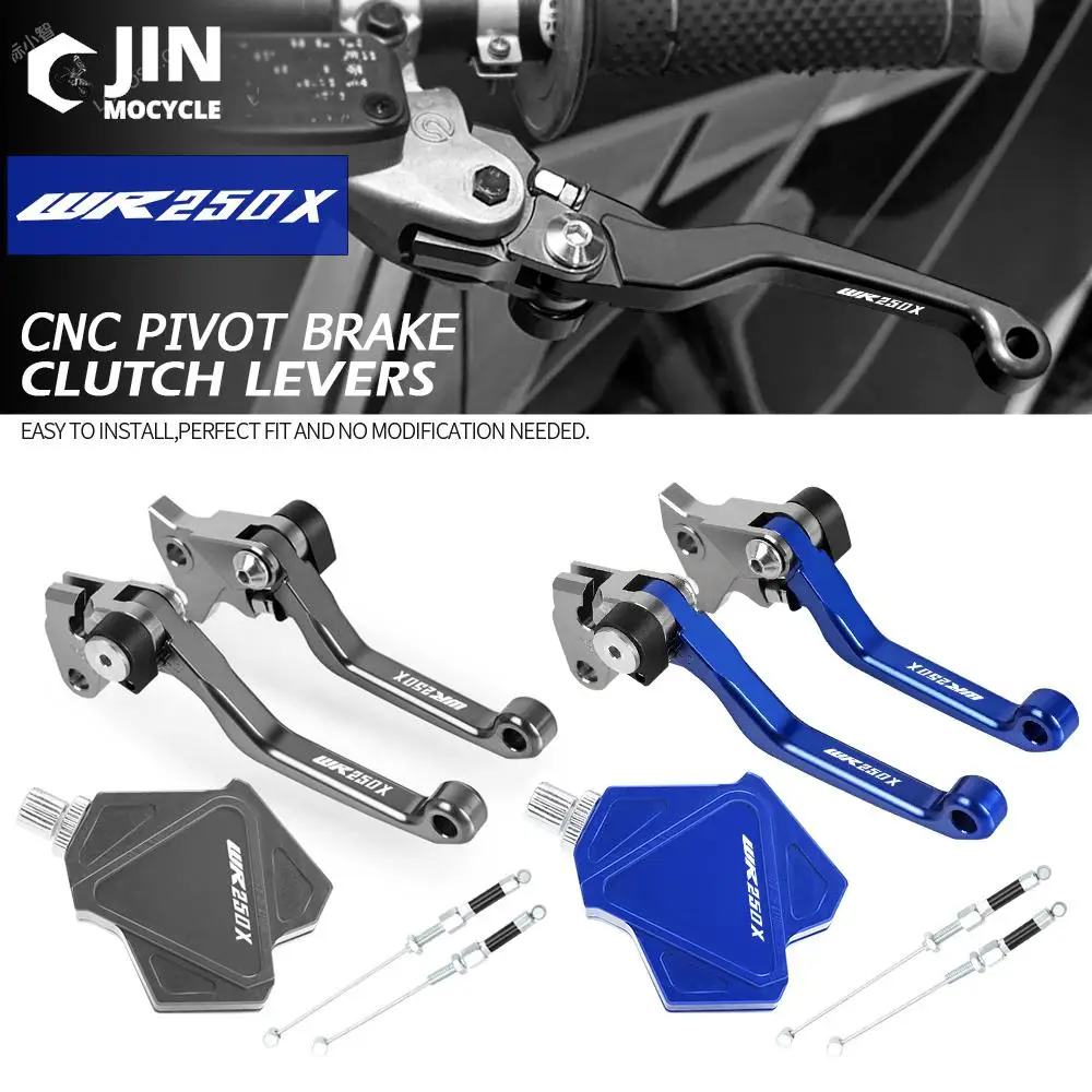 

For YAMAHA WR250X 2007-2017 2016 2015 Motorcross Accessories CNC Stunt Clutch Lever Easy Pull Cable System Brake Clutch Levers