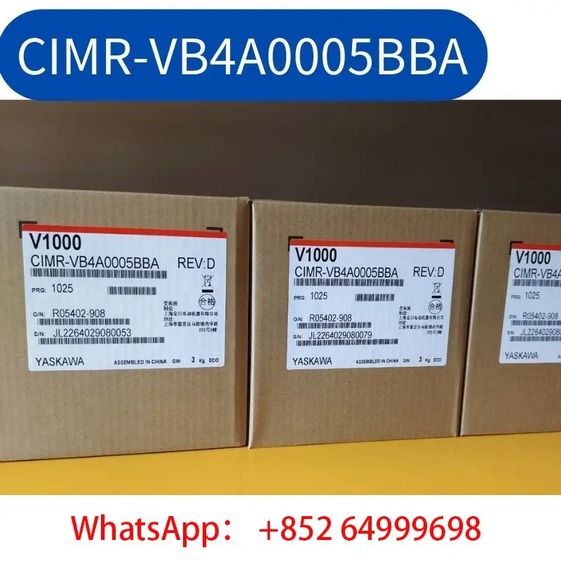 

Brand New CIMR-VB4A0005BBA inverter 2.2KW/1.5KW 380v Fast Shipping