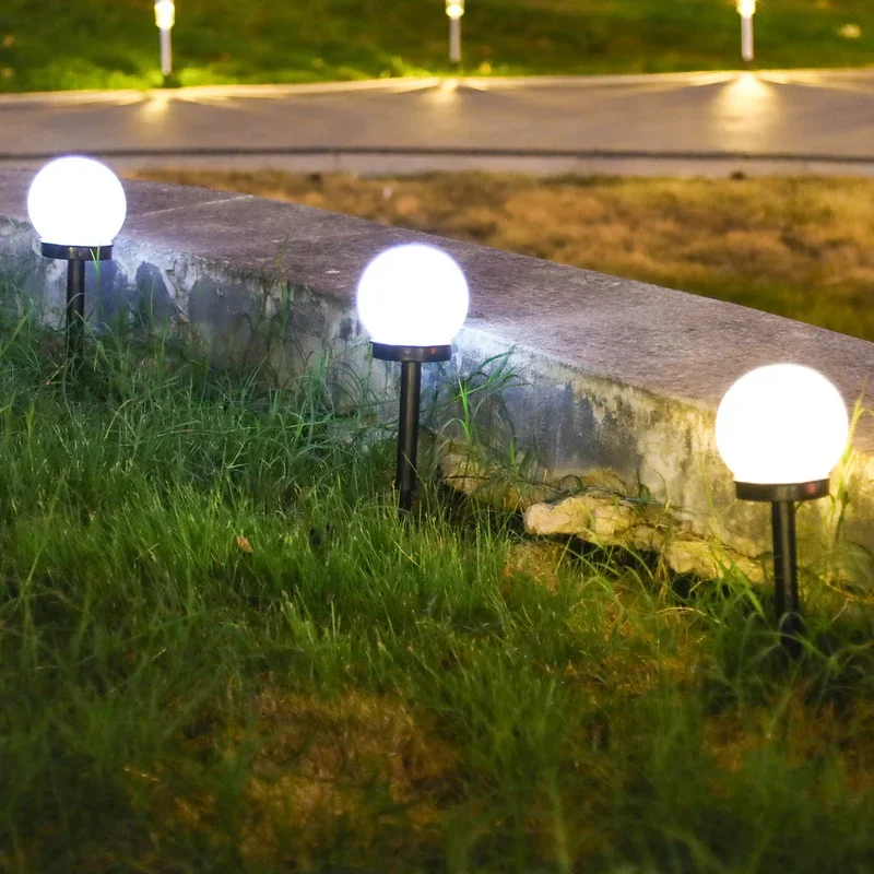 Solar In-Ground Lights: Outdoor Waterproof Landscape Lighting 10 pack