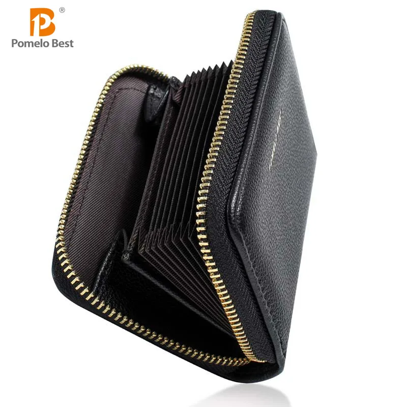

Pomelo Best Fashion Zipper Wallets Womens multi-functional Coin Purses with Cards Holder PU Leather Billfold Wallet Handbag