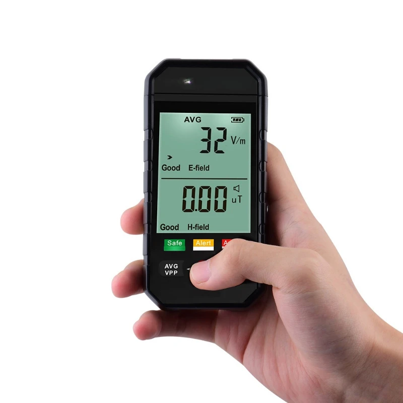 

Electromagnetic radiation detector, handheld professional electromagnetic wave radiation measurement monitor