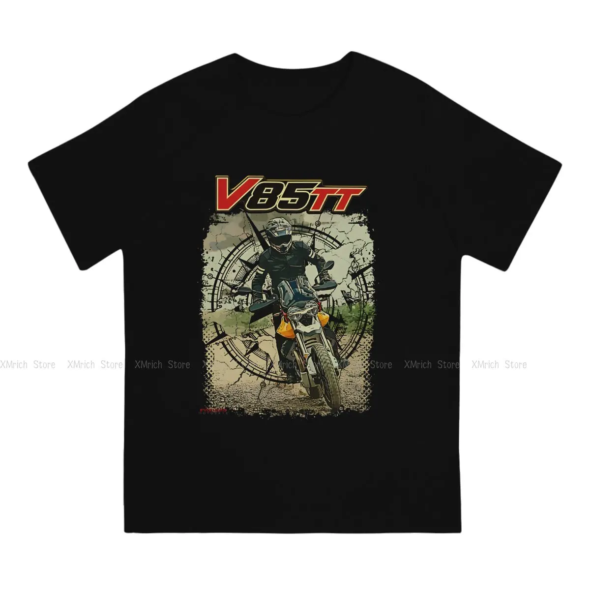 Sprint T-Shirt Men TT Motorcycle Vintage 100% Cotton Tees Round Collar Short Sleeve T Shirt Graphic Printed Clothing