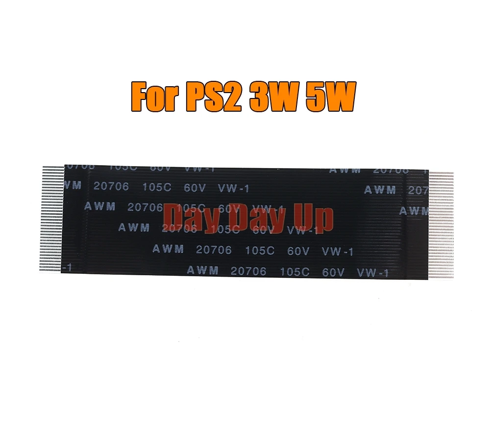150PCS For Sony PlayStation 2 3W 5W 36pin 70mm Controller Slots Connect To Motherboard Flex Cable Repair For PS2 30000 50000