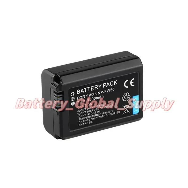 

For NP-FW50 A6000, A6400 A7/m2/r2/s2 A6300, A6500 Battery 7.4V 1500mAh 1 PCS New