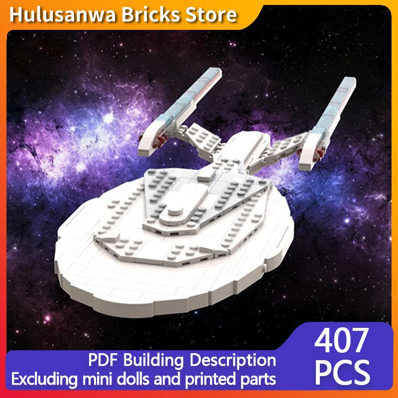 Popular Movie Model MOC Building Bricks Transport Spaceship Modular Technology Gifts Holiday Assemble Children Toys Suit