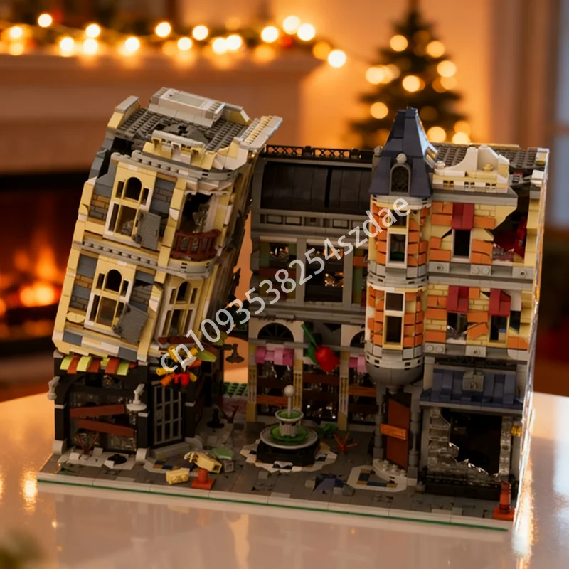 

4648pcs MOC Assembly Square Apocalypse Version Model Building Blocks Construction Toy DIY Creative Christmas Gift Education Kids