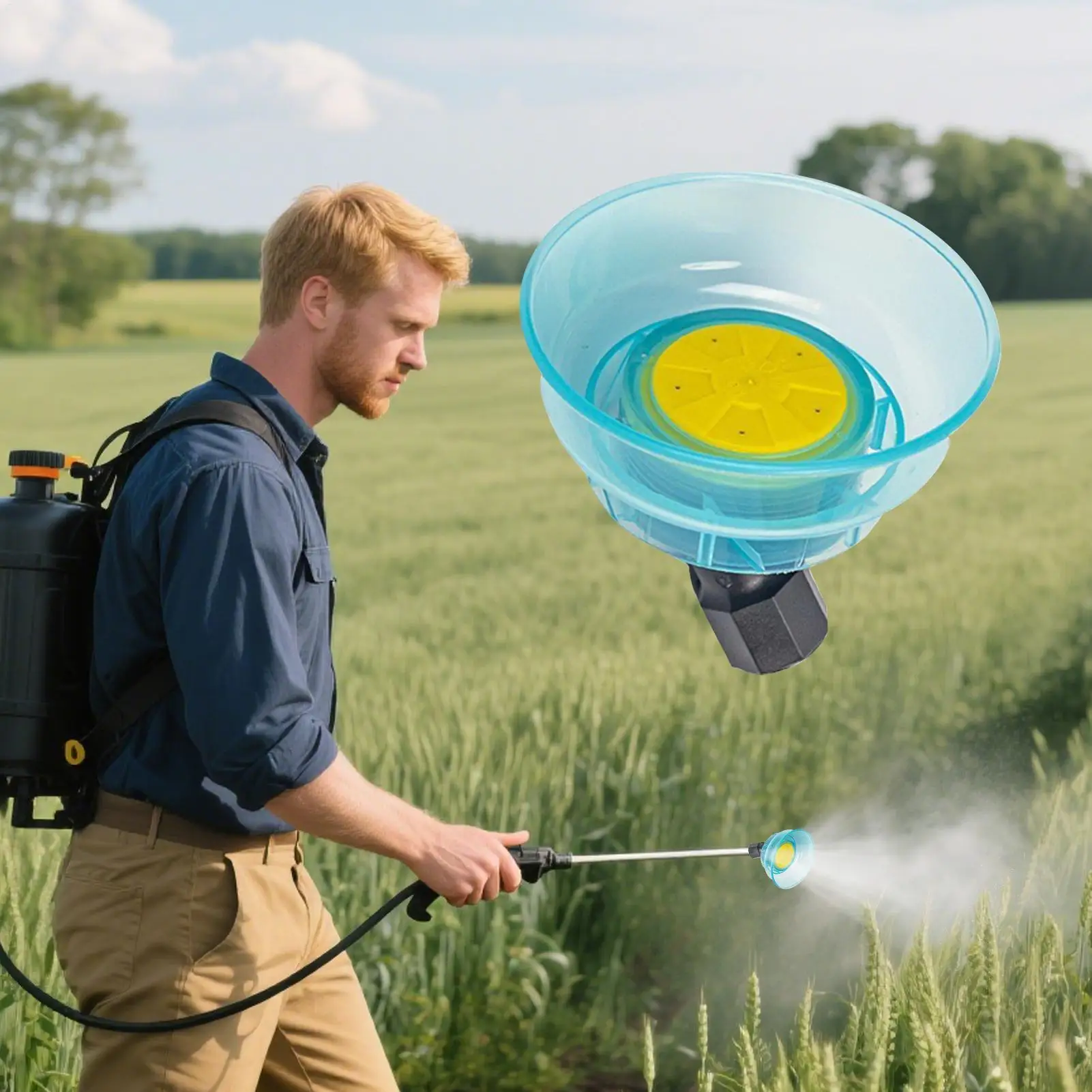 

1Pc 5/8 Hole Windproof Pesticide Sprayer Watering Irrigation Nozzle Agricultural Gardening Pests Control Nozzle Sprayer