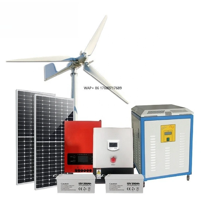 

Солнечная гибридная система ветроэнергии 10 кВт Гибридная солнечная ветряная турбина мощностью 10000 Вт