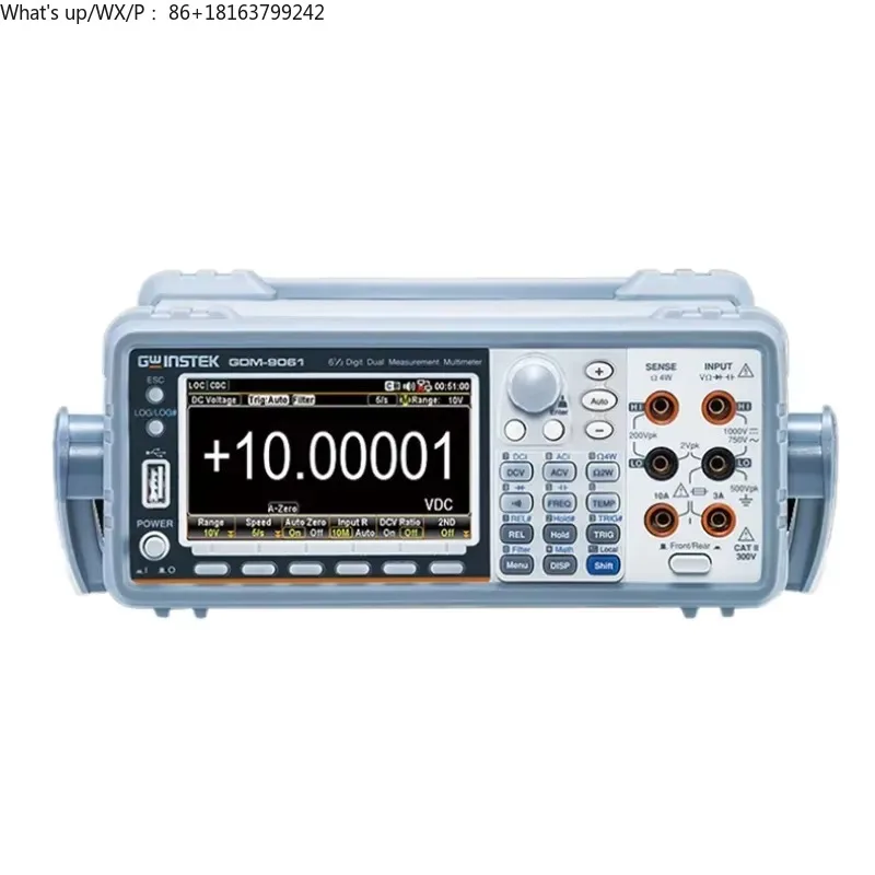 

GWinstek GDM-9061 Digital Electric Meter Dual Measurement Laboratory Equipment Six 1/2 Electronic Measuring Instruments
