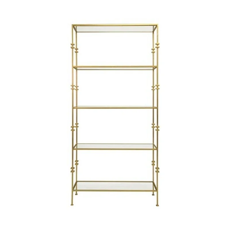 

American wrought iron gold foil rack/new Chinese hardware rack