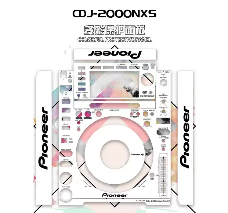 

Protective film for Pioneer CDJ-2000NEXUS second-generation disc player Protective sticker Protective panel
