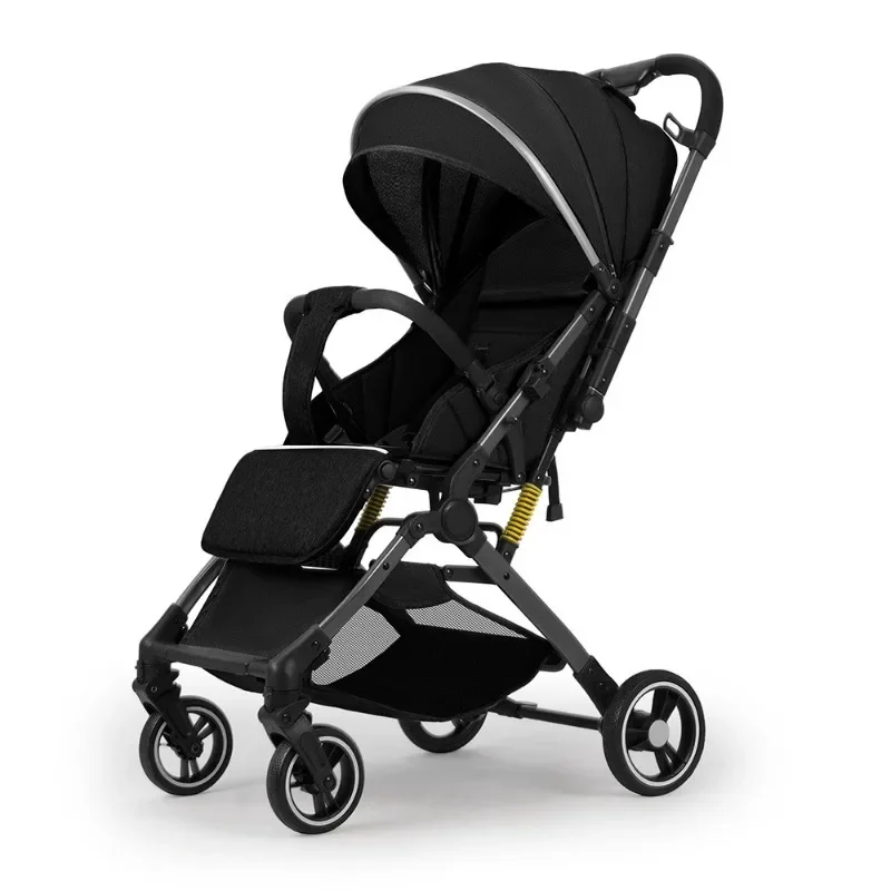 New Lightweight baby Stroller Can Sit or Lie Down Foldable Travel Pram Baby Carriage