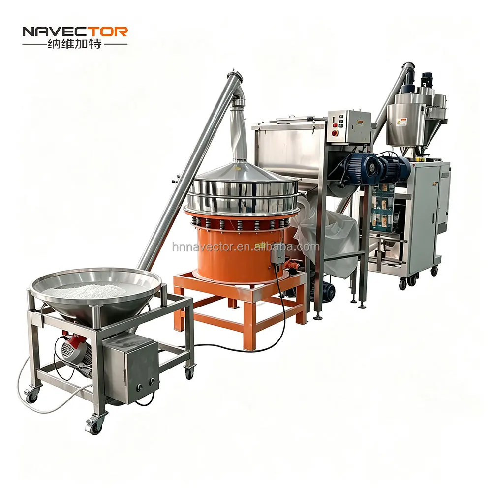 Chocolate Cocoa Coconut Coffee Powder 800mm1200mm 2000mm Ultrasonic Vibration Production Vibrating Sifter Shaker Machine