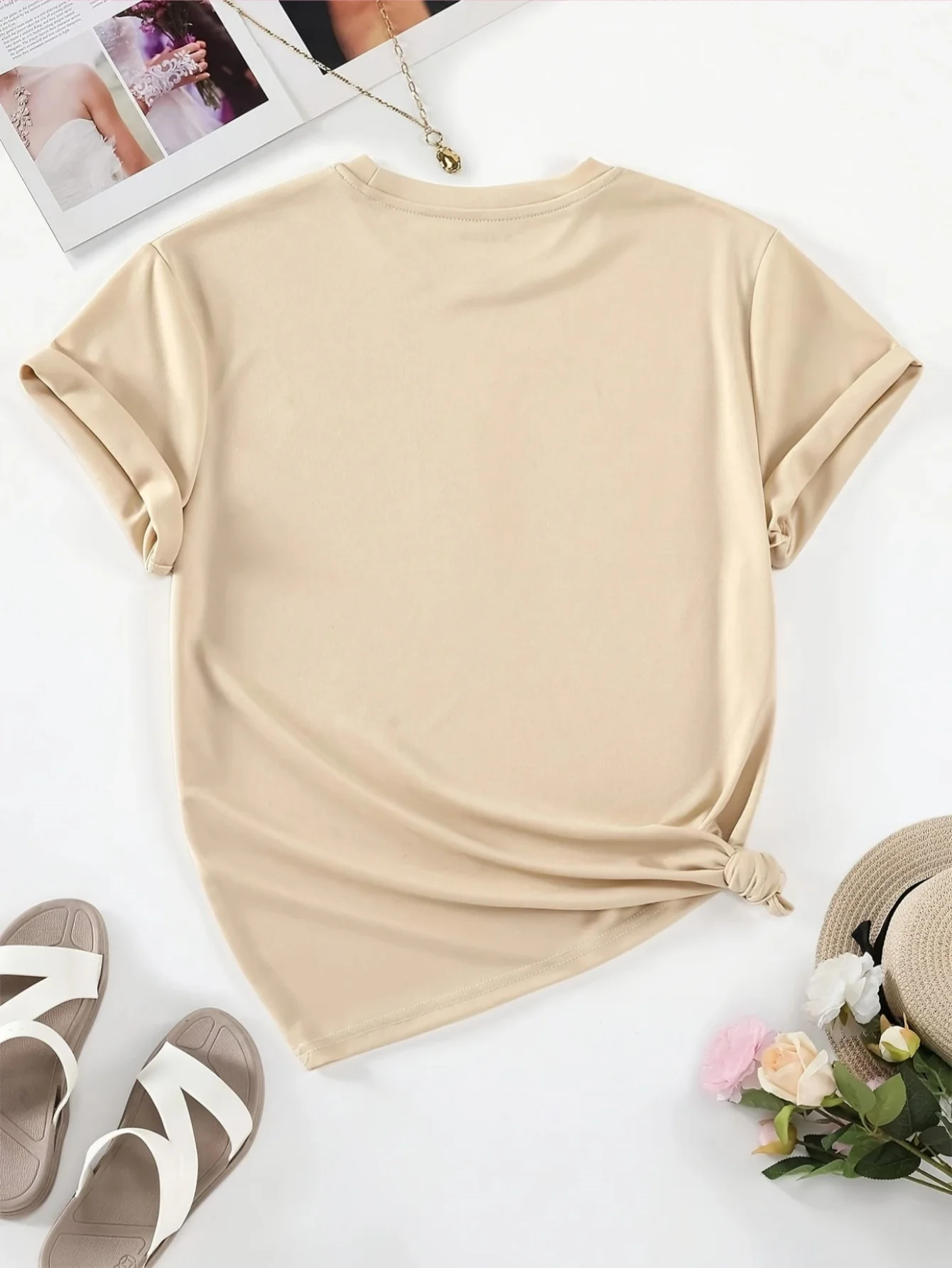 Women's Printed T-Shirt with Cowboy Boots and Hat Horseshoe and Stars Design in Various Colors Vintage-Style T Shirt Clothes 90s