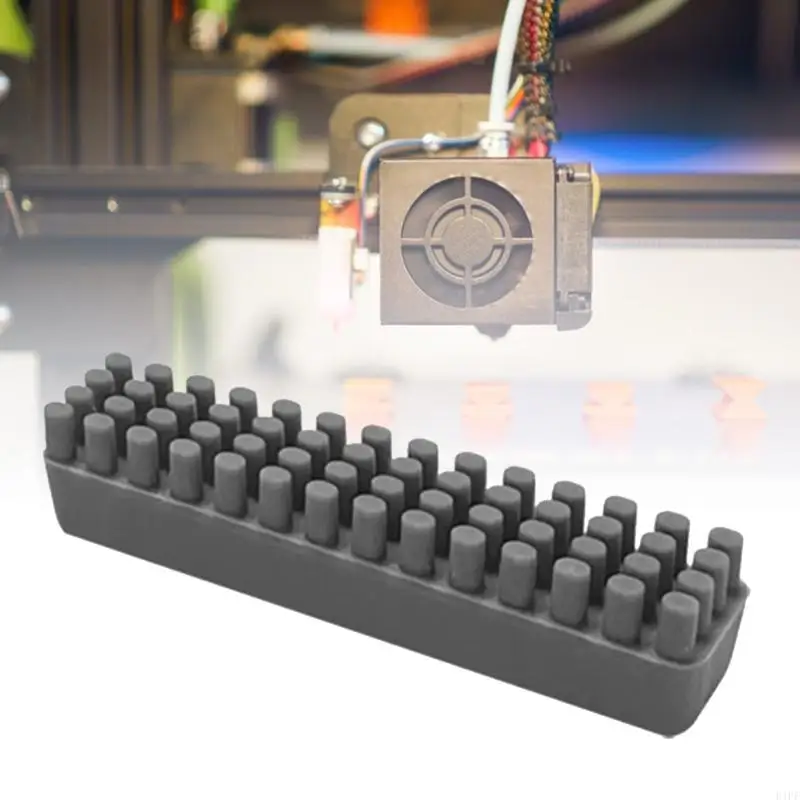 E1PF 3D Bocadas limpeza do bico escova para impressoras 3D da série K1, limpador preciso