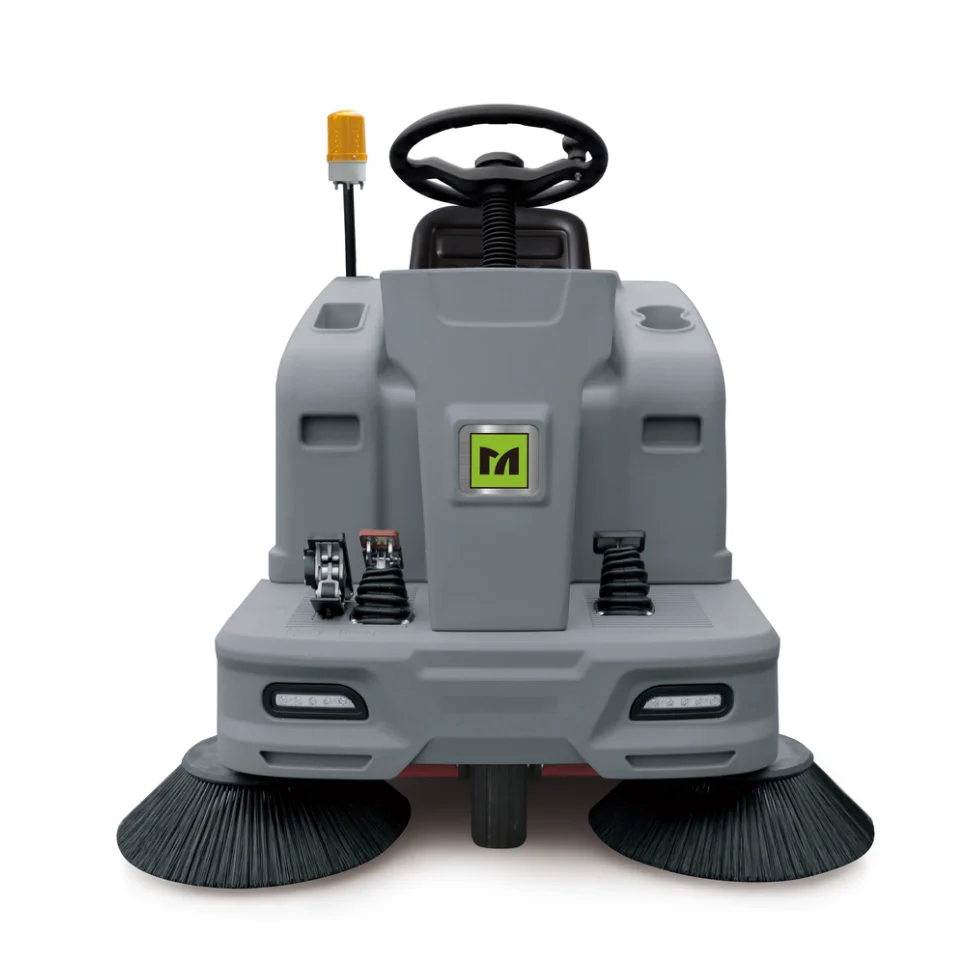 MN-C200 Electric Compact Street Floor Sweeper  Floor Cleaning Machine Ride On Street Sweeper