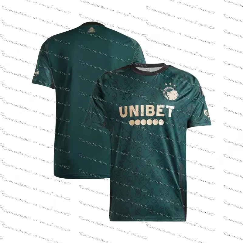 

Copenhagen 2025/26 Third Jersey Outdoor Sweat Absorbent Quick Dry Soccer Jersey Summer Classic Casual Loose MOTO T-Shirt