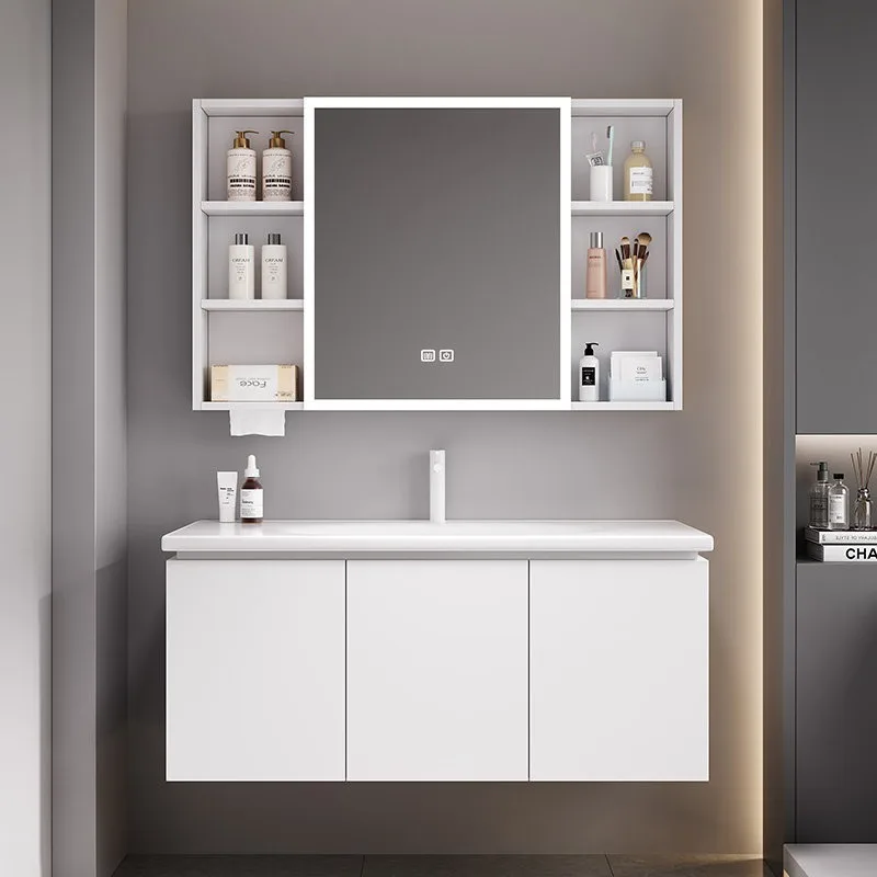 Unique European Bathroom Cabinet Dressers Perfume Storage Mirror Professional Cupboard Universal Gabinete Postmodern Furniture