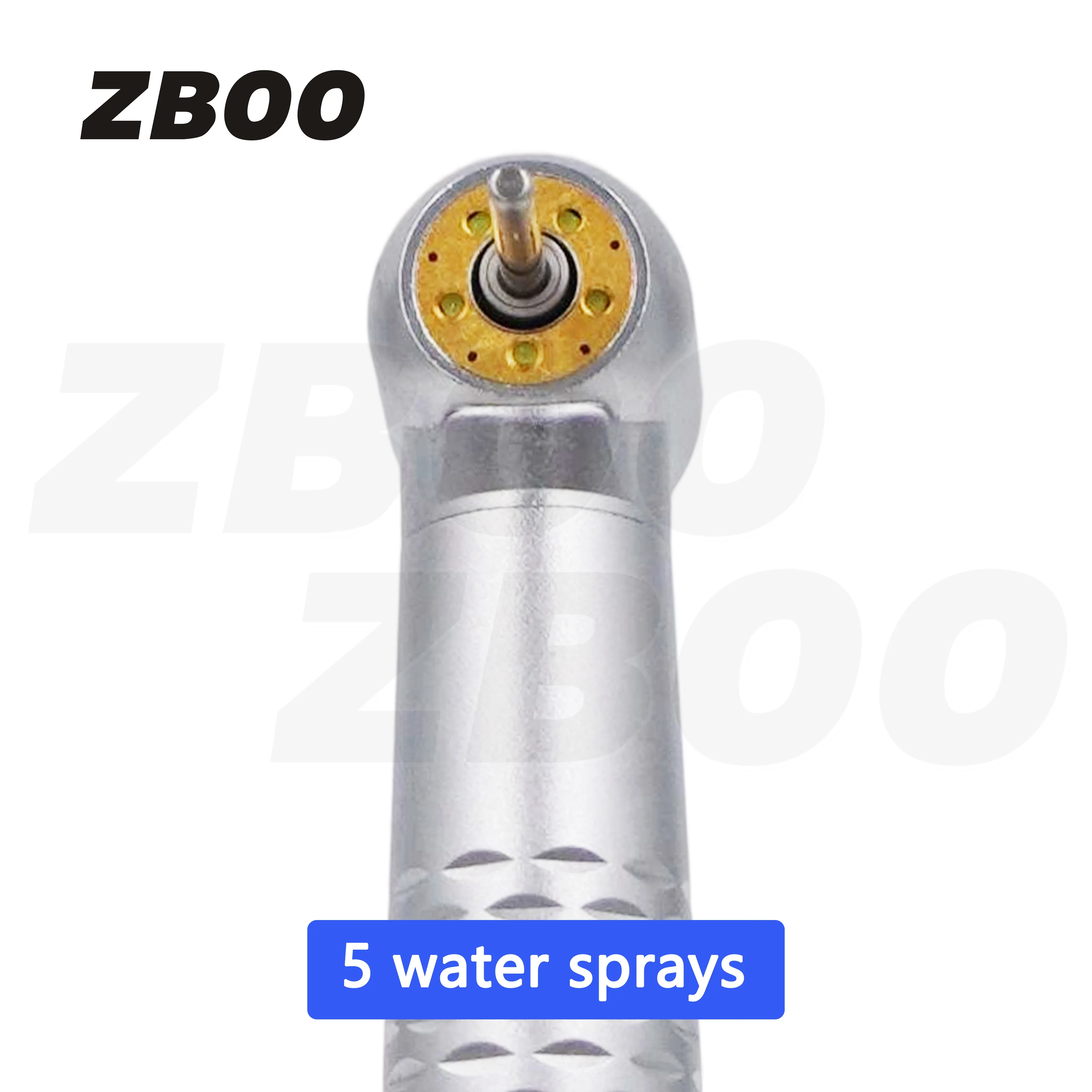 Dental 5 LED Light High Speed Handpiece Shadowless E-Generator Air Turbine for Dentist 2/4 Holes 5 Water Spray Dental Equipment